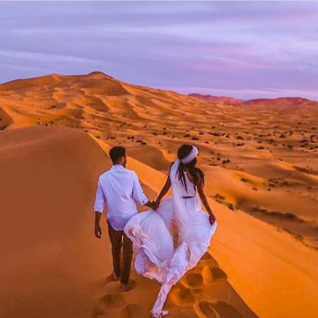 Bed and Breakfast Luxury Bedouin Camp Merzouga Exterior foto