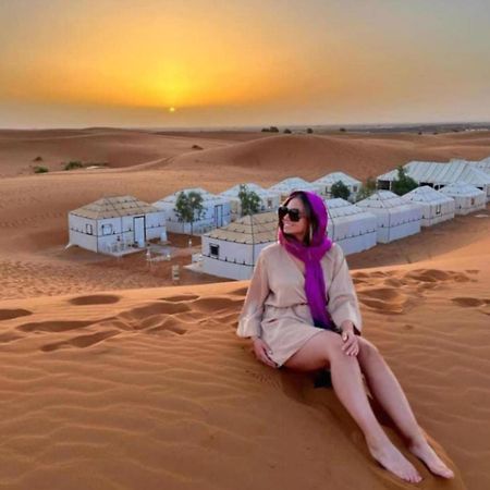 Bed and Breakfast Luxury Bedouin Camp Merzouga Exterior foto