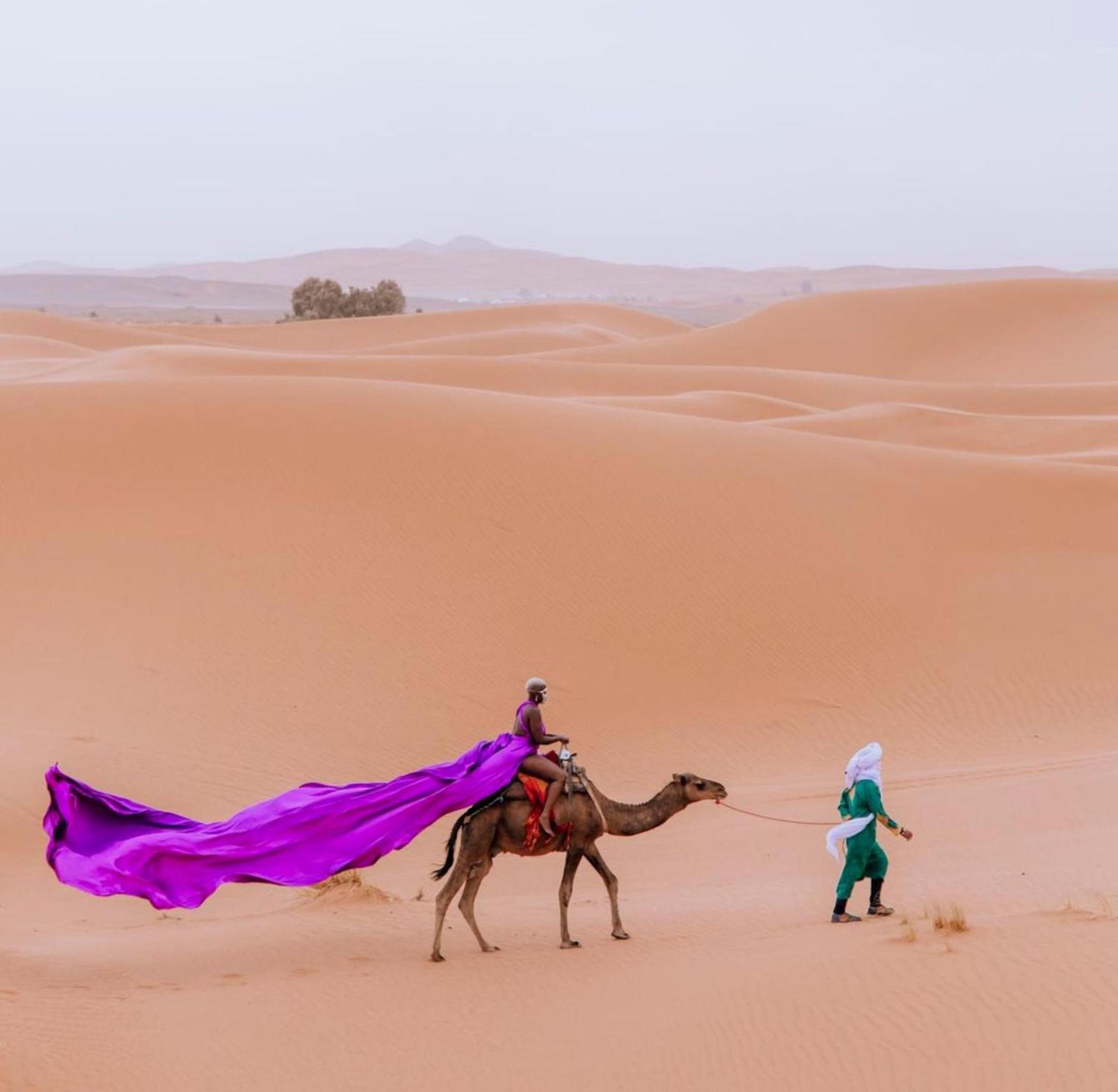 Bed and Breakfast Luxury Bedouin Camp Merzouga Exterior foto