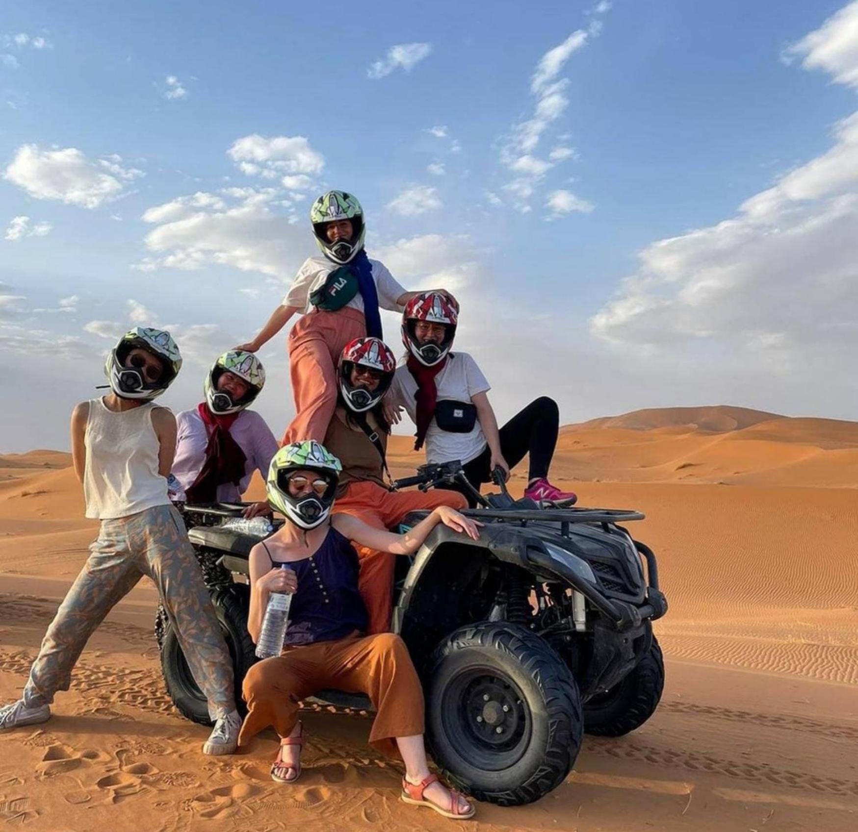 Bed and Breakfast Luxury Bedouin Camp Merzouga Exterior foto