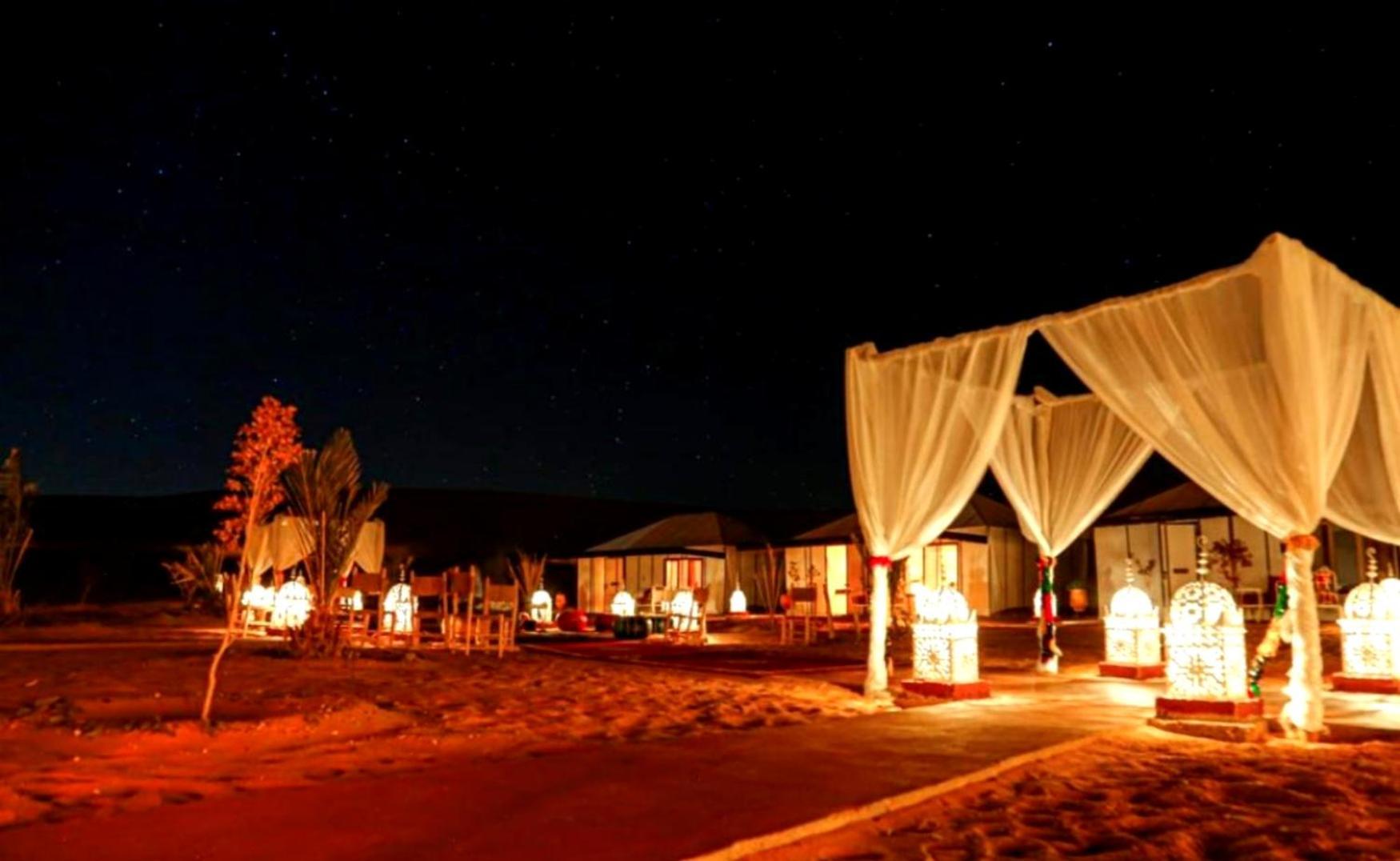 Bed and Breakfast Luxury Bedouin Camp Merzouga Exterior foto