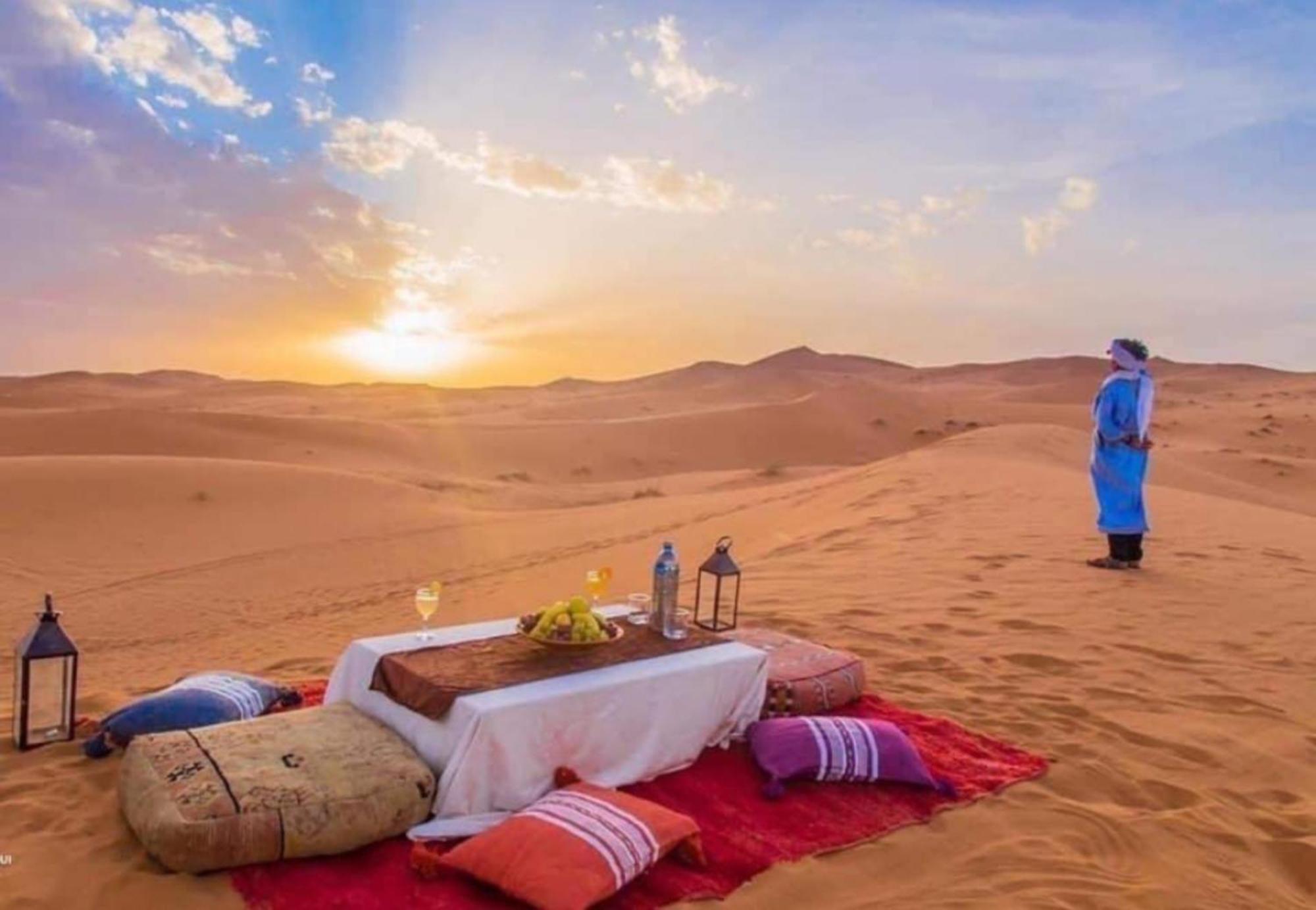 Bed and Breakfast Luxury Bedouin Camp Merzouga Exterior foto